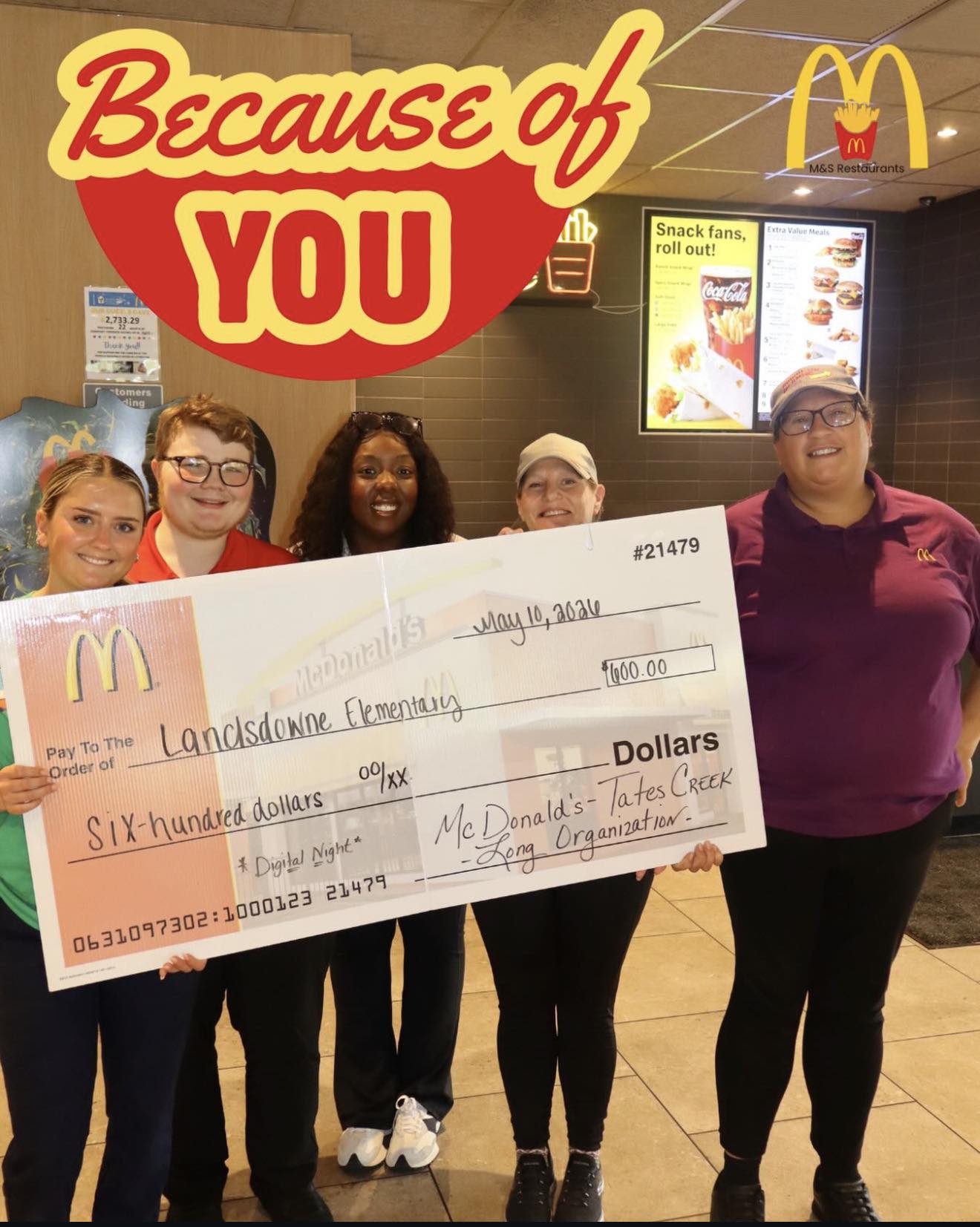 McDonald's Spirit Night